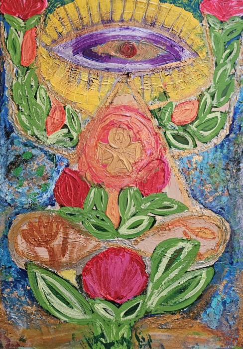 Pictura Guru de Mireille Makita Mbama