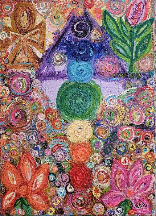 Pictura Sacrul de Mireille Makita Mbama